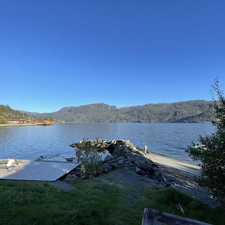 Sauda Fjord Camping Saudasjoen Bagian luar foto